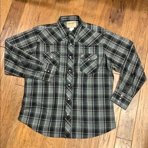 Wrangler Authentic Western Pearl Snap Men’s Shirt
